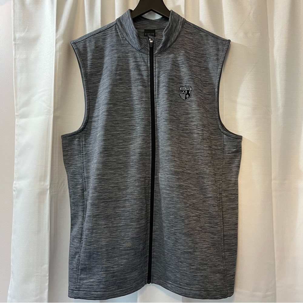 Dunning Golf Full Zip Vest Fleece Lined - Size XL